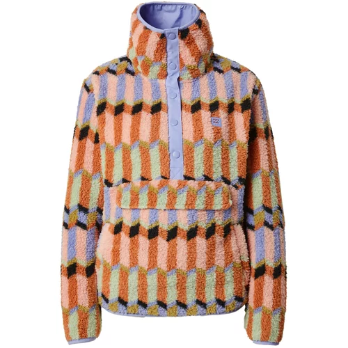 Billabong Športen pulover 'SWITCHBACK' meta / majnica / oranžna / črna