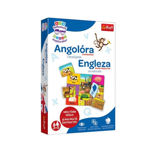 Trefl Mali istraživač: Engleski jezik obrazovna igra - Slike