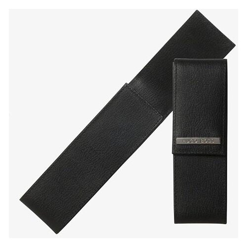 Hugo Boss Futrola za olovku Advance Leather, Crna Cene