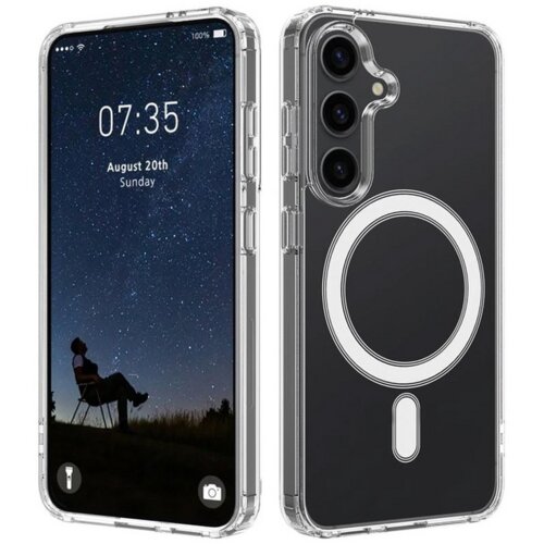 Torbica Magsafe za Samsung S916B Galaxy S23 Plus transparent Slike