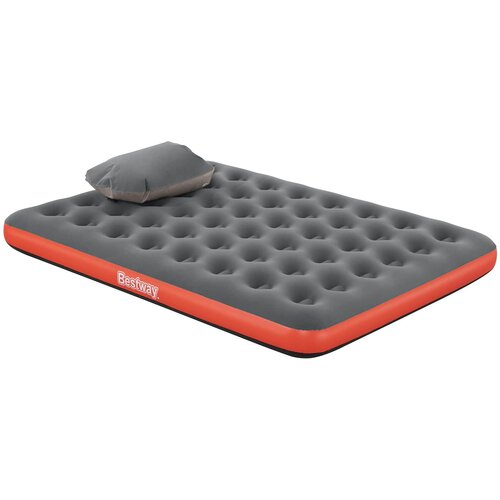Bestway Zračni madrac 2-osobni 203 x 152 x 22 cm Siva i Crvena Cene