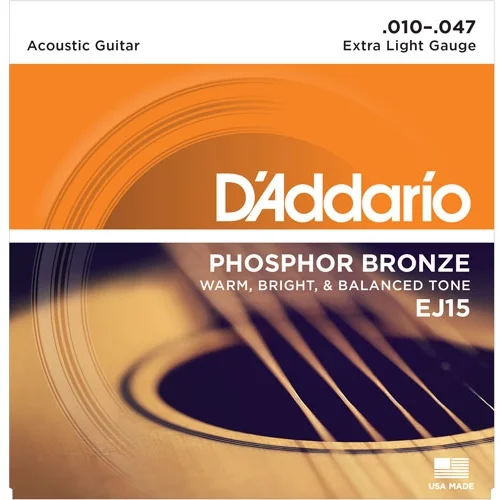 D'Addario EJ15 10-47 žice za akustičnu gitaru