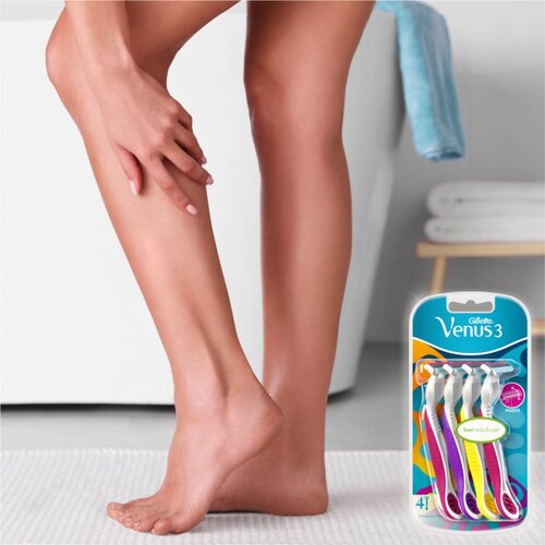 Gillette Venus 3 Plus brivniki za enkratno uporabo 6 kos Slike