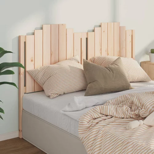 vidaXL Uzglavlje za krevet 156 x 4 x 110 cm od masivne borovine
