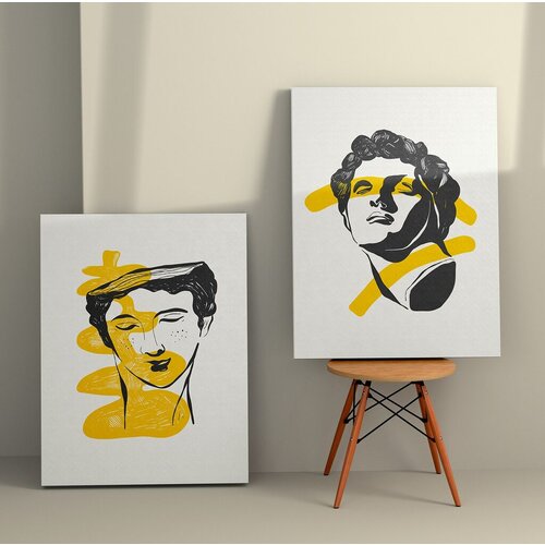 Wallity slika 2KNV4284, 70x100 cm, 2 dela Cene