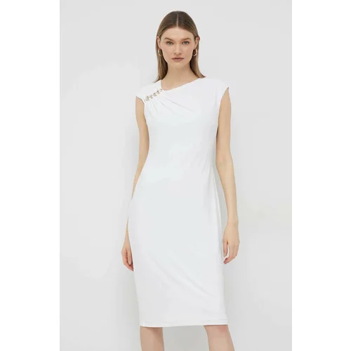 Polo Ralph Lauren Haljina boja: bijela, mini, uske