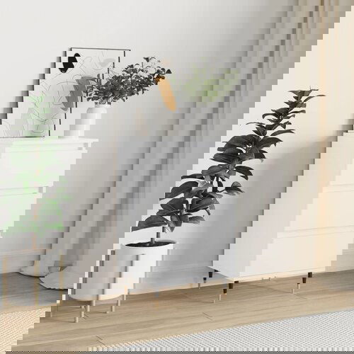 vidaXL Komoda bijela 40 x 35 x 70 cm od konstruiranog drva Cijene