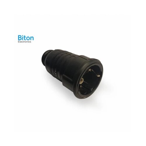 NATIKAC MONO GUMENI CRNI 16A/250V Slike