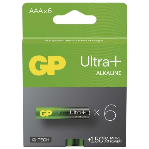  Baterija GP ULTRA PLUS alkalna LR03 AAA 6 kos 6/1 Slike