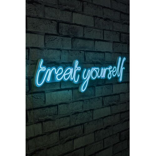 Wallity Dekorativna plastična LED rasveta Treat Yourself Blue Slike