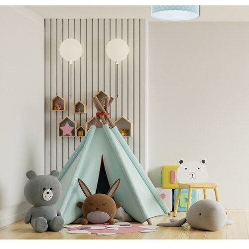  LED plafonsko svetlo GALAXY KIDS LED/24W/230V zvezdice zelena/bela Slike