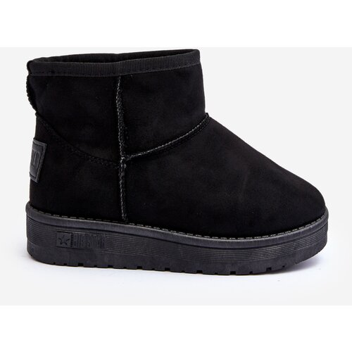 Big Star Children&amp;#039;s Insulated Snow Boots with Zipper Black Big Star Slike