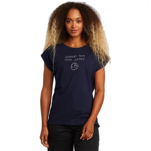 DEDICATED T-shirt Visby Local Planet Navy