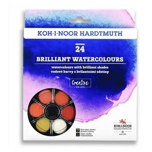 ICO KOH-I-NOOR briljantne vodene boje, 24 kom Cijene