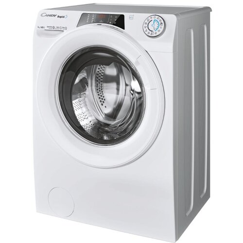 Candy Inverter ma&amp;scaron;ina za pranje ve&amp;scaron;a RapidO RO 1494DWMT/1-S, 9 kg, 1400 o/min, Wi Fi, Bijela Slike