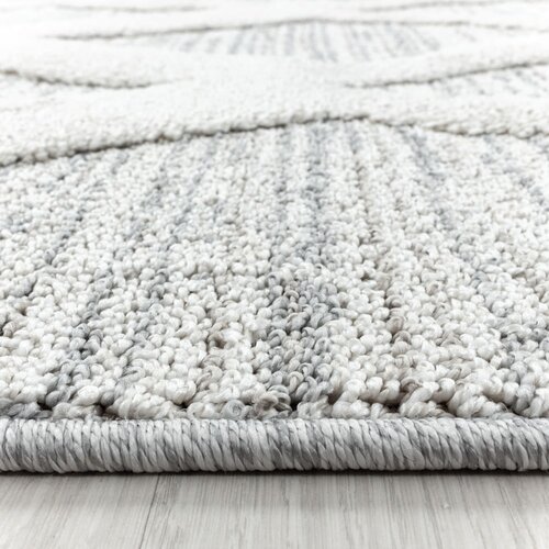 Ayyildiz Carpets Svetlo siva okrogla preproga &amp;oslash; 80 cm Pisa &amp;ndash; Slike