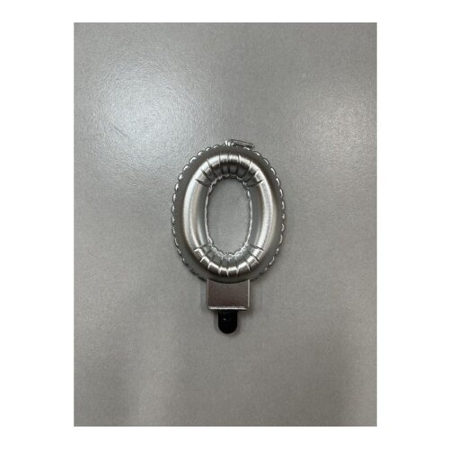 Ballon candle, svećica, srebrna, broj 0 ( 710390 ) Slike