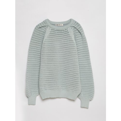 Big Star Woman's Sweater 161039 Light Grey-400 Cene