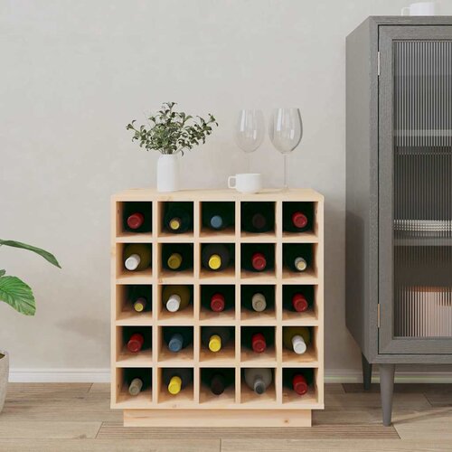  za vino 55,5 x 34 x 61 cm od masivne borovine Slike