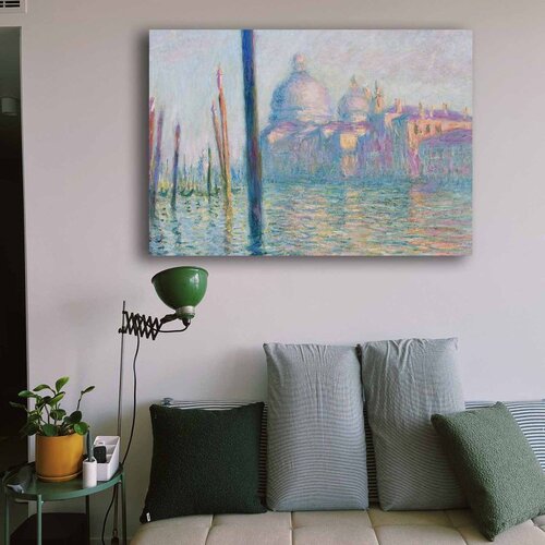 WALLXPERT Multikolorna dekorativna platna slika - Claude Monet Cene