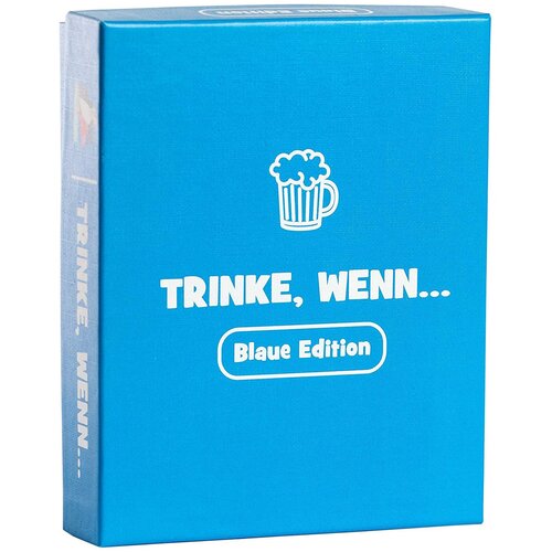 Spielehelden Trinke wenn... Blaue Edition Igra za piće 100+ pitanja Broj igrača: 2+ Dob: od 18 Cijene
