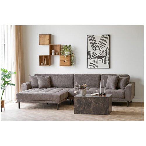 House Nordic Polica s vi&amp;scaron;e razina od punog hrasta u prirodnoj boji 18 cm Townsville &amp;ndash; Slike
