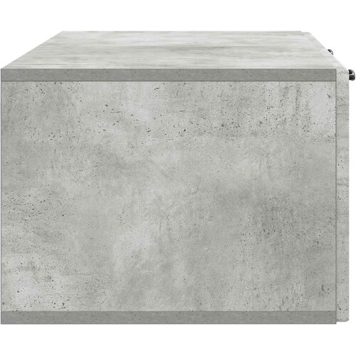  ormar za zid Betonska siva 98 x 41 x 30 cm Konstruirano drvo Slike