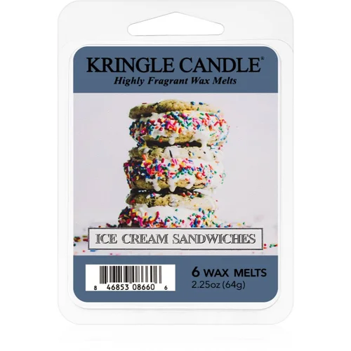 Kringle Candle Ice Cream Sandwiches vosak za aroma lampu 64 g