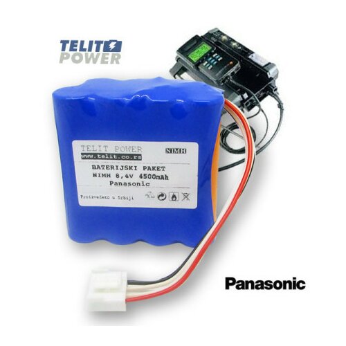  TelitPower baterija NiMH 8.4V 4500mAh Panasonic za Testo 350-S, Testo 350-XL ( P-0487 ) Cene