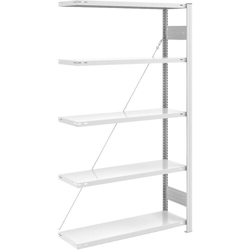 eurokraft pro Sestavljivi regal ESD, višina regala 2000 mm, priključni regal, polica ŠxG 1000 x 400 mm Cene