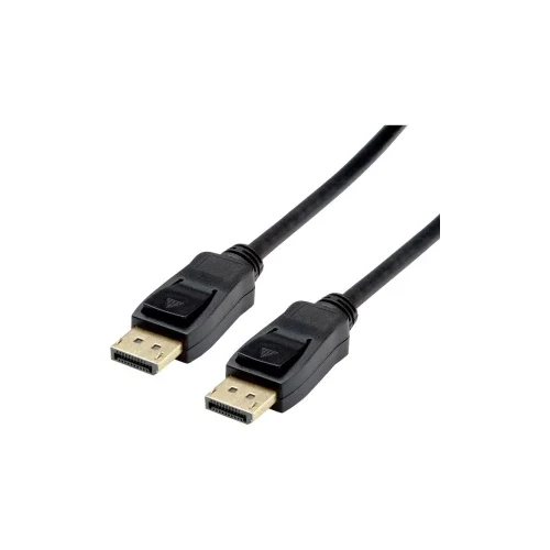 Value DisplayPort priključni kabel 1.50 m 11.99.5798 sa zaštitom crna [1x muški konektor displayport - 1x muški konektor