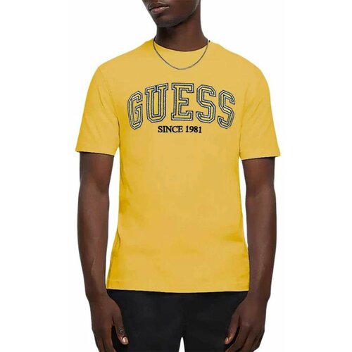 Guess žuta muška majica GM4GI62 I3Z14 G2O5 Slike