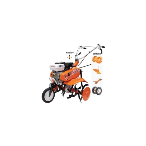 Ruris motorna kopačica kultivator freza DAC 7000ACC2 Slike