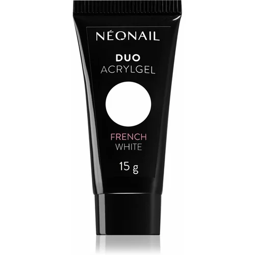 NeoNail Duo Acrylgel French White gel za gelirane i akrilne nokte 15 g