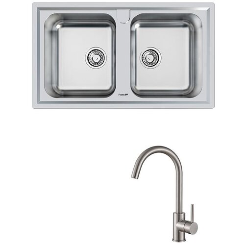  Set Foster Elettra 5886060 + slavina Vida krom mat Cijene