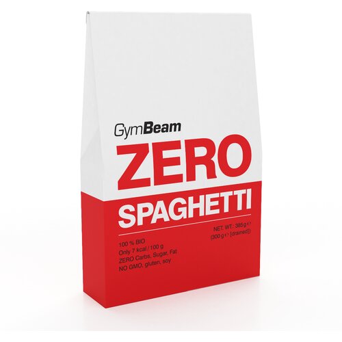 GymBeam BIO Zero Spaghetti 10 x 385 g Slike