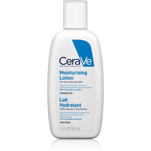 CeraVe Moisturizers Lotion vlažilno mleko za obraz in telo za suho do zelo suho kožo 88 ml Cene