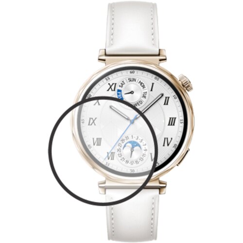 Chameleon Hibridno zaščitno steklo za Huawei Watch GT 5 (41 mm), (folija) - črna Cene