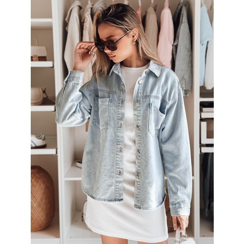 DStreet Kurtka damska jeansowa oversize BLUEDIVA niebieska Slike