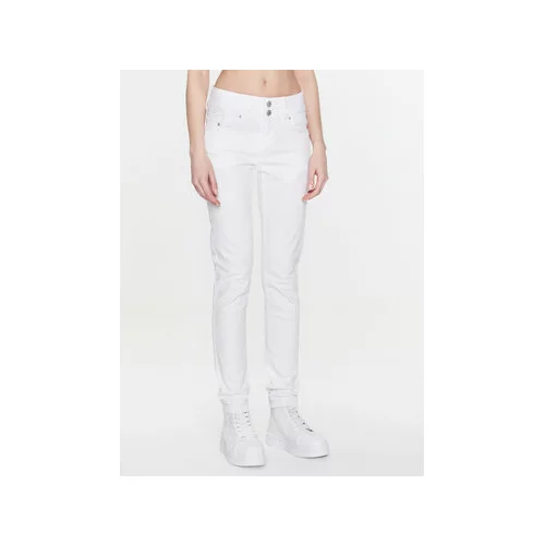 LTB Jeans hlače Molly M 51468 14776 Bela Slim Fit