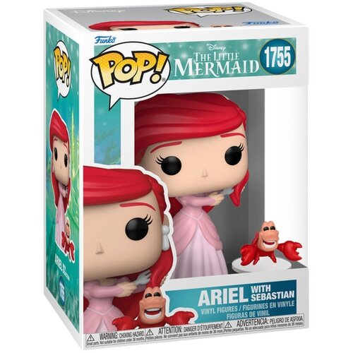 Disney Funko POP &amp;amp; Buddy figura The Little Mermaid - Ariel with Sebastian, 9,9 cm Slike