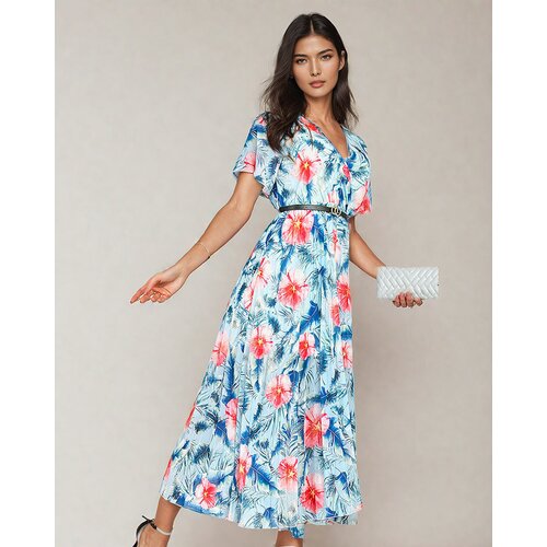 Resti Women's pleated floral midi dress Cene