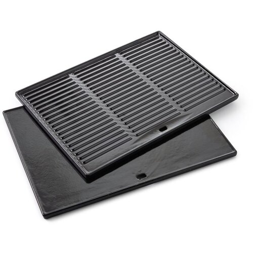 Barbecook Univerzalna, dvostranska plo&amp;scaron;ča za žar iz litega železa (43 x 35 cm) Slike