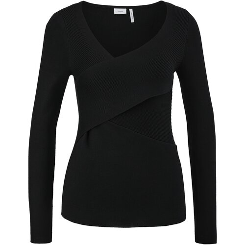 S.Oliver BLACK LABEL Pulover črna Slike