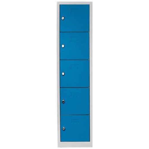 Hanah home Js1016Ma GreyBlue Locker Storage Cabinet Cene