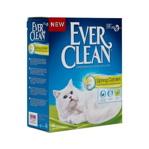 Clorox International Ever Clean® Spring Garden sprijemljiv pesek za mačke - 10 l Cene