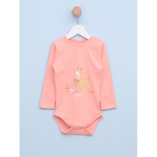 Malecki Bodi sa dugim rukavima za bebe, Roze Cene