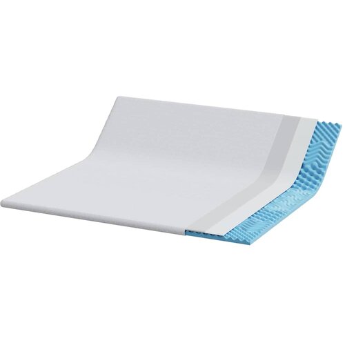  Nadmadrac Bijelo 200 x 200 cm Jakard tkanina Slike
