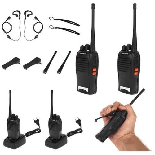 Malatec set dveh prenosnih radijskih postaj 1500mAh do 6km + Cene