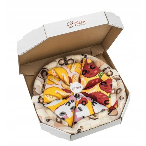 Kesi Rainbow Socks Pizza 4 Pairs Hawaiian Pepperoni Capricciosa Cene